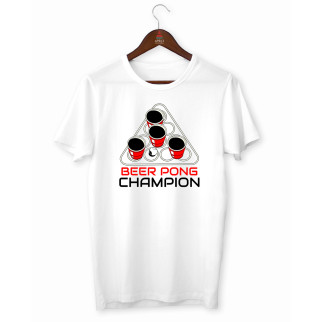 Футболка біла з принтом Арбуз Beer Pong Champion S - Інтернет-магазин спільних покупок ToGether