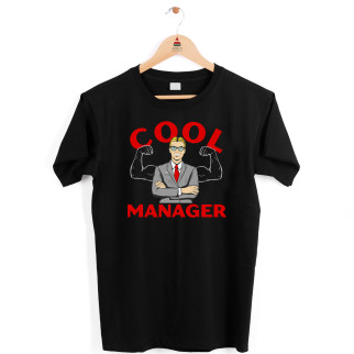Футболка чорна з принтом Арбуз Cool Manager XXL - Інтернет-магазин спільних покупок ToGether