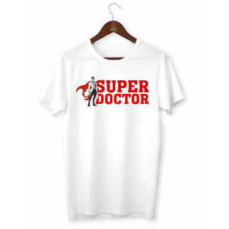 Футболка біла з принтом Арбуз Super Doctor. Супер доктор XXL - Інтернет-магазин спільних покупок ToGether