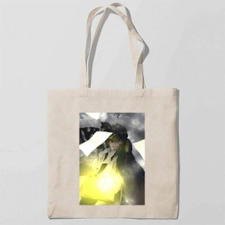 Еко-сумка шоппер з принтом Bungou Stray Dogs - Бродячі пси 17 Кавун Бежевий - Інтернет-магазин спільних покупок ToGether
