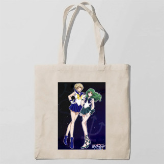 Еко-сумка шоппер з принтом Сейлор Мун-Sailor Moon Кавун Бежевий - Інтернет-магазин спільних покупок ToGether