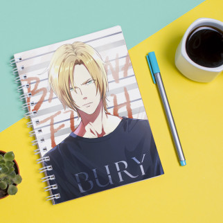 Скетчбук Sketchbook блокнот для малювання з принтом "Banana Fish - Бананова риба 1" А3 Кавун 48 - Інтернет-магазин спільних покупок ToGether