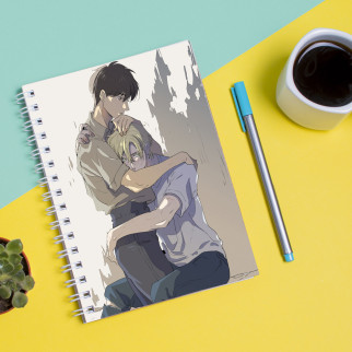 Скетчбук Sketchbook блокнот для малювання з принтом "Banana Fish - Бананова риба 3" А3 Кавун 48 - Інтернет-магазин спільних покупок ToGether