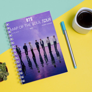 Скетчбук Sketchbook блокнот для малювання з принтом "BTS" А3 Кавун 48 - Інтернет-магазин спільних покупок ToGether
