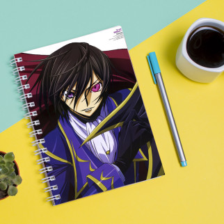 Скетчбук Sketchbook блокнот для малювання з принтом Code Geass Hangyaku no Lelouch-Код Гіас Повсталий А3 Кавун 48 - Інтернет-магазин спільних покупок ToGether