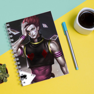 Скетчбук Sketchbook блокнот для малювання з принтом Hisoka Morou-Хісока А3 Кавун 48 - Інтернет-магазин спільних покупок ToGether