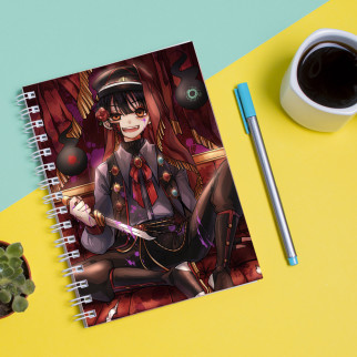 Скетчбук Sketchbook блокнот для малювання з принтом Jibaku Shounen Hanako-kun Туалетний хлопчик Ханако 2 А3 Кавун 48 - Інтернет-магазин спільних покупок ToGether