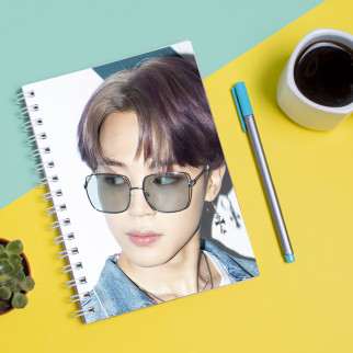 Скетчбук Sketchbook блокнот для малювання з принтом Jimin BTS K-pop вокаліст Blood Sweat & Tears 3 А3 Кавун 48 - Інтернет-магазин спільних покупок ToGether