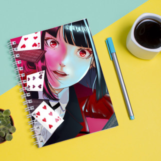 Скетчбук Sketchbook блокнот для малювання з принтом Kakegurui Compulsive Gambler Шалений азарт А3 Кавун 48 - Інтернет-магазин спільних покупок ToGether