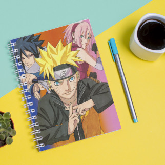 Скетчбук Sketchbook блокнот для малювання з принтом Naruto Наруто А3 Кавун 48 - Інтернет-магазин спільних покупок ToGether
