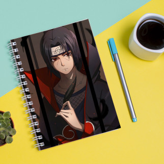 Скетчбук Sketchbook блокнот для малювання з принтом Naruto Наруто Ітачі А3 Кавун 48 - Інтернет-магазин спільних покупок ToGether