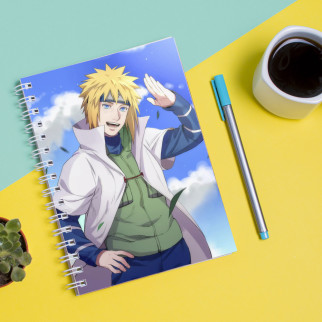 Скетчбук Sketchbook блокнот для малювання з принтом Naruto Наруто Мінато А3 Кавун 48 - Інтернет-магазин спільних покупок ToGether