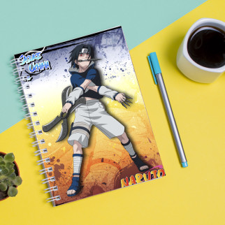Скетчбук Sketchbook блокнот для малювання з принтом Naruto Наруто Саске А3 Кавун 48 - Інтернет-магазин спільних покупок ToGether