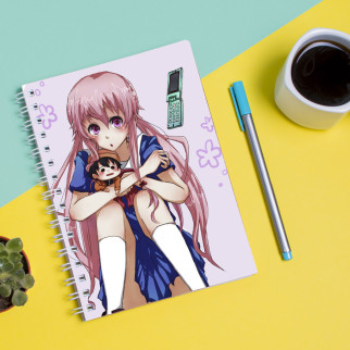 Скетчбук Sketchbook блокнот для малювання з принтом The Yukiteru Diary-Щоденник майбутнього Повторний набір А3 Кавун 48 - Інтернет-магазин спільних покупок ToGether