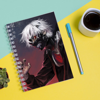 Скетчбук Sketchbook блокнот для малювання з принтом Tokyo Ghoul - Токійський гуль 14 А3 Кавун 48 - Інтернет-магазин спільних покупок ToGether