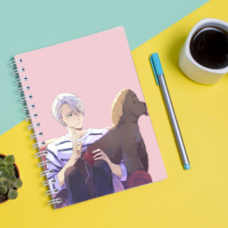 Скетчбук Sketchbook блокнот для малювання з принтом Yuri on Ice - Юри на льоду 6 А3 Кавун 48 - Інтернет-магазин спільних покупок ToGether