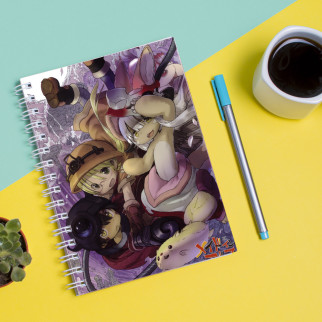 Скетчбук Sketchbook Блокнот для малювання з принтом Аніме Створений у Безодні Світанок глибокої душі А3 Кавун 48 - Інтернет-магазин спільних покупок ToGether