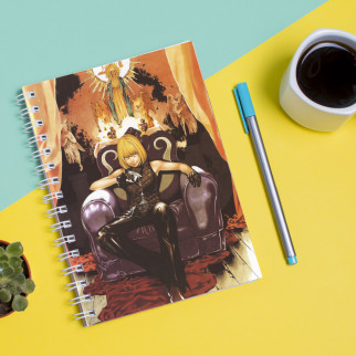 Скетчбук Sketchbook блокнот для малювання з принтом Картина GeekLand Death Note Будівництво смерті Мелло А3 Кавун 48 - Інтернет-магазин спільних покупок ToGether