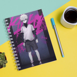 Скетчбук Sketchbook блокнот для малювання з принтом Кіллуа Золдик-Killua Zoldyck 2 А3 Кавун 48 - Інтернет-магазин спільних покупок ToGether