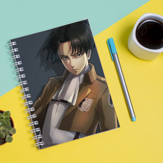 Скетчбук Sketchbook блокнот для малювання з принтом Леви аніме Атака Титанів Attack on Titan Levy А3 Кавун 48 - Інтернет-магазин спільних покупок ToGether