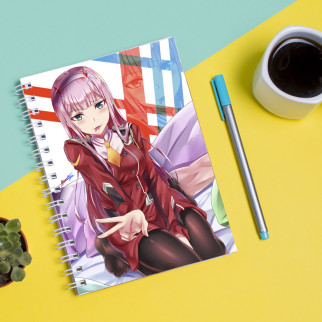 Скетчбук Sketchbook блокнот для малювання з принтом Милий у Франксі - Darling in the FranXX А3 Кавун 48 - Інтернет-магазин спільних покупок ToGether