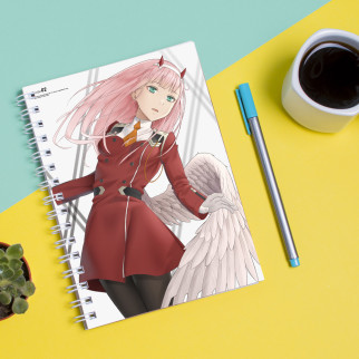 Скетчбук Sketchbook блокнот для малювання з принтом Милий у Франксі Darling in the FranXX 2 А3 Кавун 48 - Інтернет-магазин спільних покупок ToGether