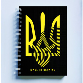 Скетчбук Sketchbook блокнот для малювання з патріотичним принтом "Герб України. Made in Ukrainе" А3 Кавун 48 - Інтернет-магазин спільних покупок ToGether