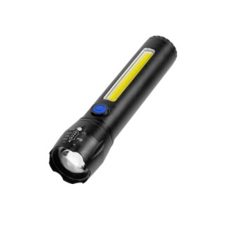 Ліхтар ручний із вбудованим акумулятором та зарядкою X-BALOG BL-C62 XPE + COB USB - Інтернет-магазин спільних покупок ToGether