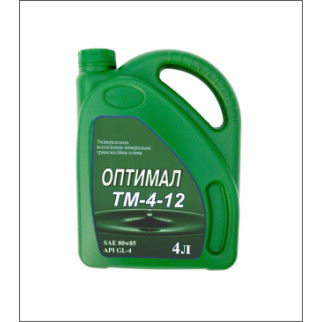 Олива трансмісійна Optimal ТМ 4-12 80W85 4 л - Інтернет-магазин спільних покупок ToGether