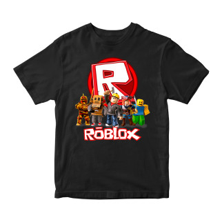 Футболка чорна з принтом онлайн гри Roblox "Персонажі гри Roblox Роблокс" Кавун 3-4 роки ФП011967 - Інтернет-магазин спільних покупок ToGether