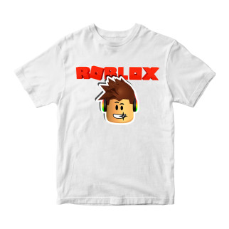 Футболка біла з принтом онлайн гри Roblox "Обличчя персонажа Роблокса Roblox" Кавун 86 см ФП011985 - Інтернет-магазин спільних покупок ToGether