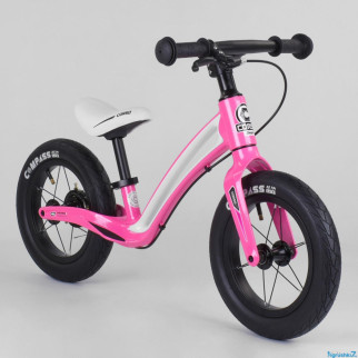 Беговел - велобіг від Corso Prime C7 магнієва рама надувні колеса 12 дюймів 78753 Рожевий - Інтернет-магазин спільних покупок ToGether