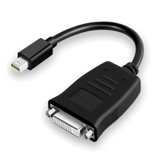 Адаптер конвертер відеосигналу Addap MDP2DVI-01 Mini DisplayPort - DVI FullHD 1080P Чорний - Інтернет-магазин спільних покупок ToGether