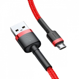 Кабель Baseus Cafule Micro USB 2.4A (1m) (red) - Інтернет-магазин спільних покупок ToGether
