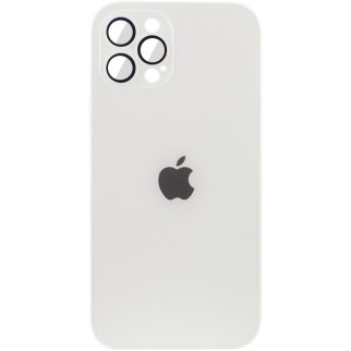 Чохол TPU+Glass Epik Sapphire matte case Apple iPhone 12 Pro 6.1" Pearly White - Інтернет-магазин спільних покупок ToGether