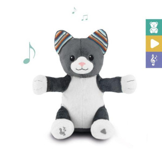 М'яка іграшка Zazu Котик Хлої з блимливими лапами і співом - Інтернет-магазин спільних покупок ToGether