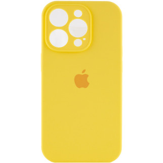 Чохол Epik Silicone Case Full Camera Protective AA Apple iPhone 14 Pro 6.1" Жовтий / Yellow - Інтернет-магазин спільних покупок ToGether