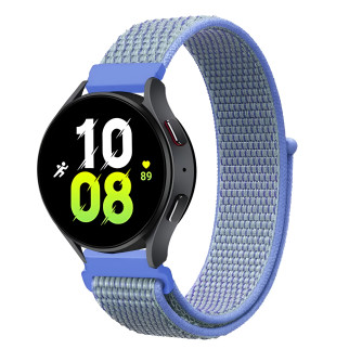 Ремінець нейлоновий на липучці для смарт-годинника BeWatch Samsung 20 мм Blue (1011342.1UW) - Інтернет-магазин спільних покупок ToGether