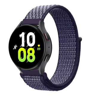 Ремінець нейлоновий на липучці для смарт-годинника BeWatch Samsung 20 мм Purple (1011361.1UW) - Інтернет-магазин спільних покупок ToGether