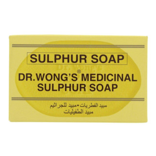 Мило сірчане для проблемної шкіри обличчя Dr. Wong's Medical Sulphur Soap 135 г - Інтернет-магазин спільних покупок ToGether