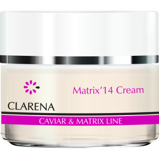 Крем для зрілої шкіри обличчя Clarena Caviar&Matrix Line Matrix 14 Cream 50 мл - Інтернет-магазин спільних покупок ToGether