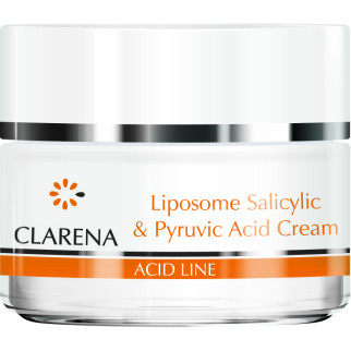 Крем для жирної и комбінованої шкіри з кислотами Clarena Liposome Salicylic Pyruvic Acid Cream 50 мл - Інтернет-магазин спільних покупок ToGether