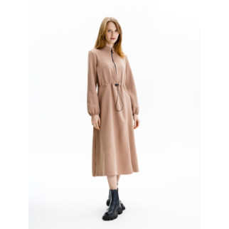 Сукня жіноча з довгим рукавом L бежевий Yuki ЦБ-00235572 - Інтернет-магазин спільних покупок ToGether