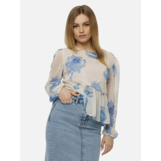 Жіноча блуза XL молочний MASS ЦБ-00215272 - Інтернет-магазин спільних покупок ToGether