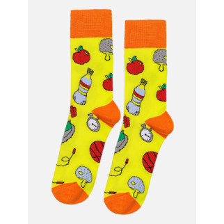 Чоловічі шкарпетки 44-45 жовтий Yuki ЦБ-00214582 - Інтернет-магазин спільних покупок ToGether