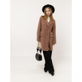 Пальто жіноче L капучино Yuki ЦБ-00230015 - Інтернет-магазин спільних покупок ToGether