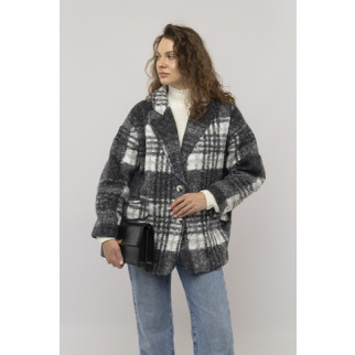 Жіноче пальто S темно-сірий REYON ЦБ-00233092 - Інтернет-магазин спільних покупок ToGether