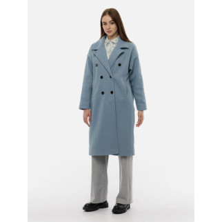 Жіноче пальто оверсайз S блакитний Mixray ЦБ-00214711 - Інтернет-магазин спільних покупок ToGether