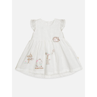 Сукня для дівчинки 62 білий Elefin baby ЦБ-00219563 - Інтернет-магазин спільних покупок ToGether