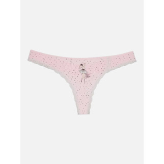 Жіночі трусики стрінги Donella ЦБ-00220524 M Рожевий - Інтернет-магазин спільних покупок ToGether